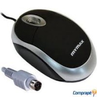 MOUSE MYMAX PRETO/PRATA PS/2 C/ SCROLL 800DPI OPM-RD821B